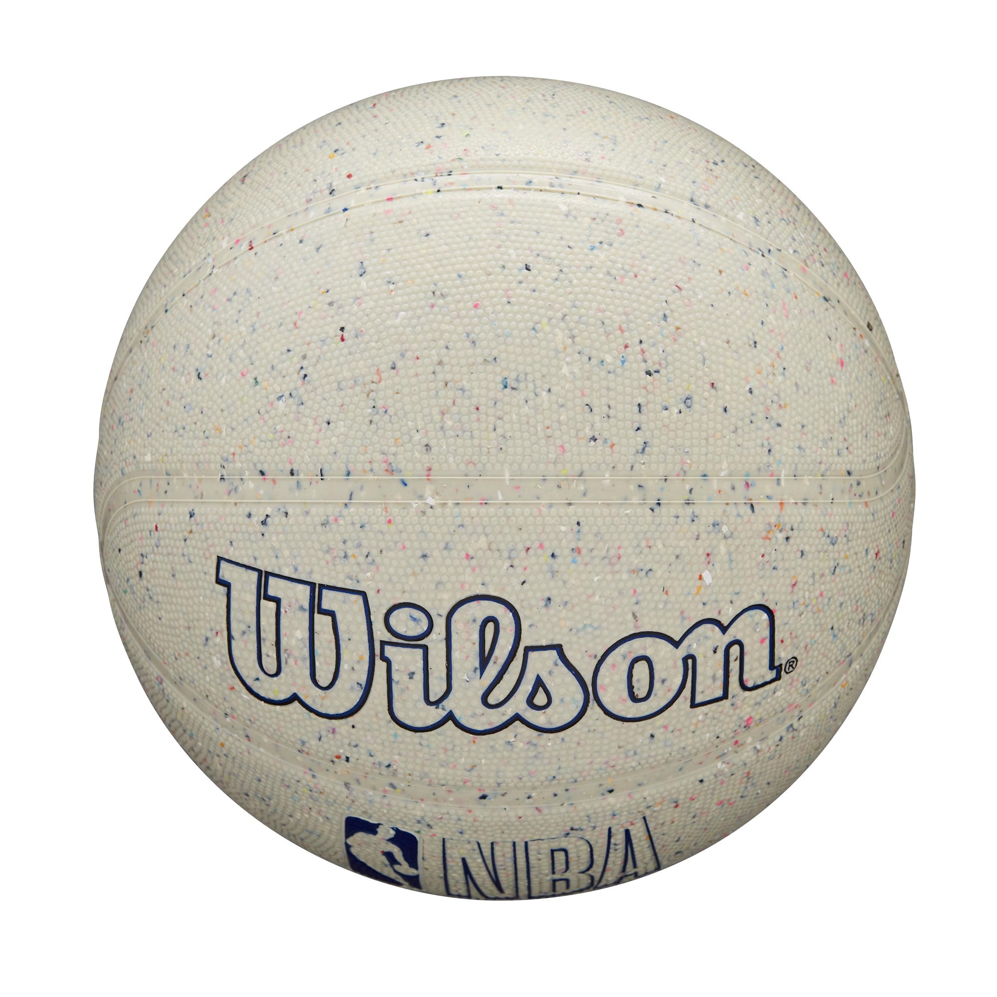 Wilson NBA DRV Pro - Balón de Baloncesto para Exteriores, Beige/Moteado, tamaño 6-28.5 Pulgadas