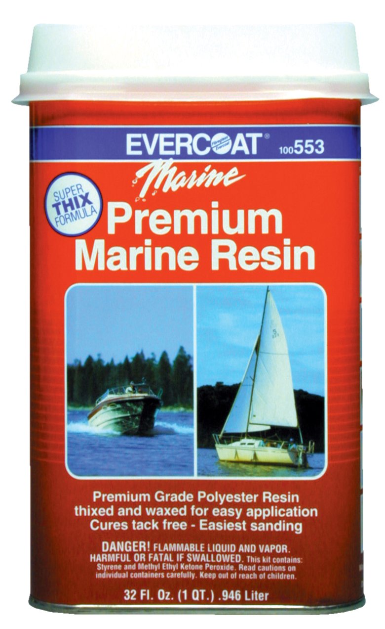 FIBRE GLASS-EVERCOAT CO Premium Marine Resin Quart