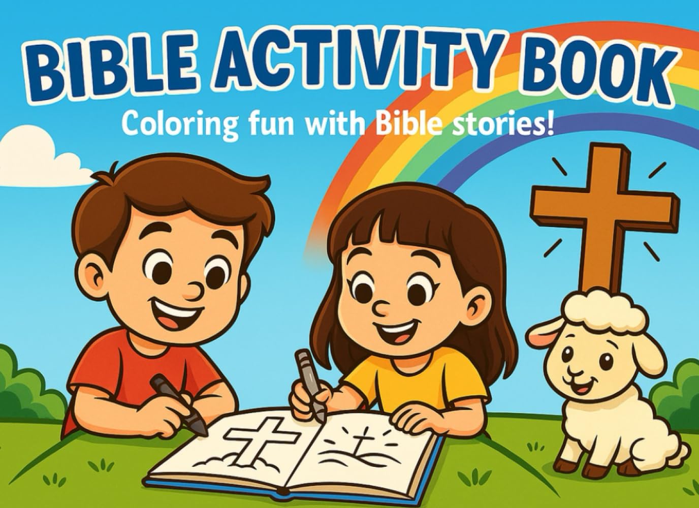 Biblical Activities: Fun Bible Colouring