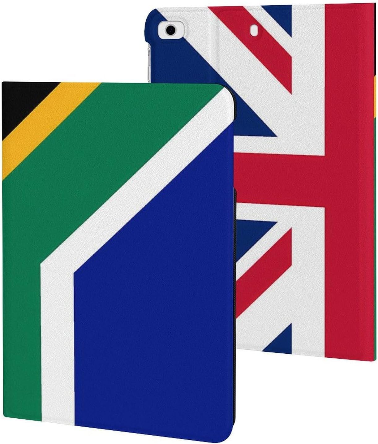UK South African Flag Fashion Case Protective Cover Adjustable Stand Mini 1/2/3/4/5 (7.9in)