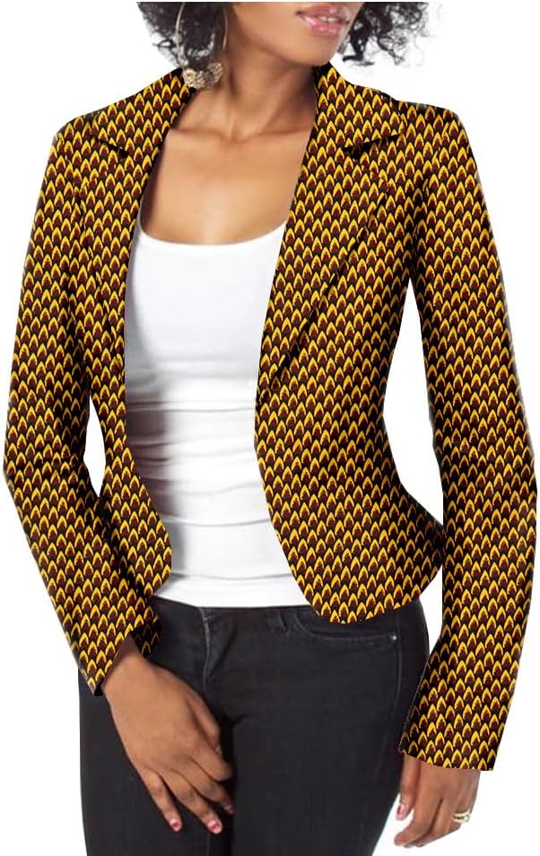 African Women Jacket Coat Wax print Top Dashiki Casual Ankara Clothing Traditional Clothes