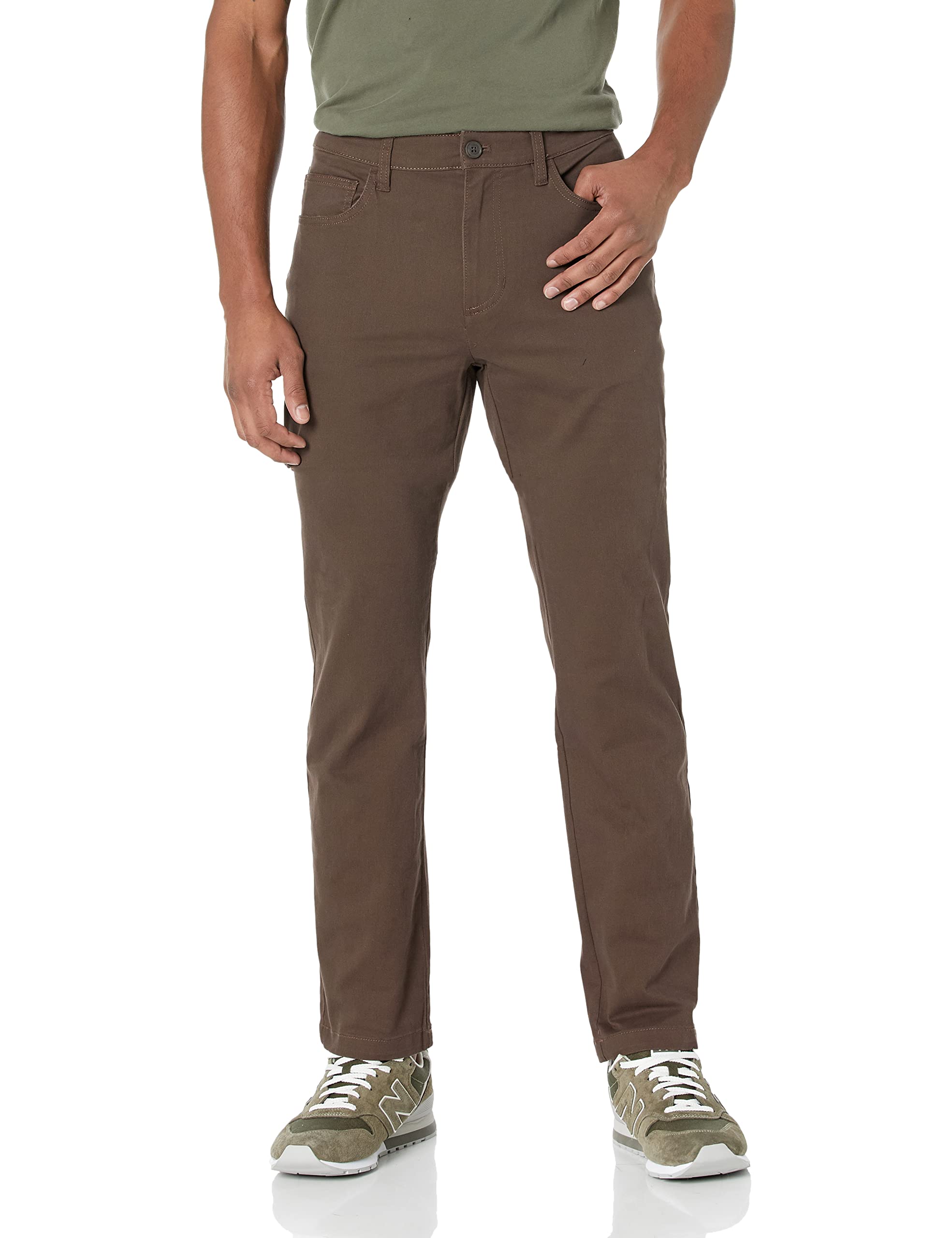 Amazon Essentials Mens Skinny-Fit 5-Pocket Stretch Twill Chino Pants Previously Goodthreads