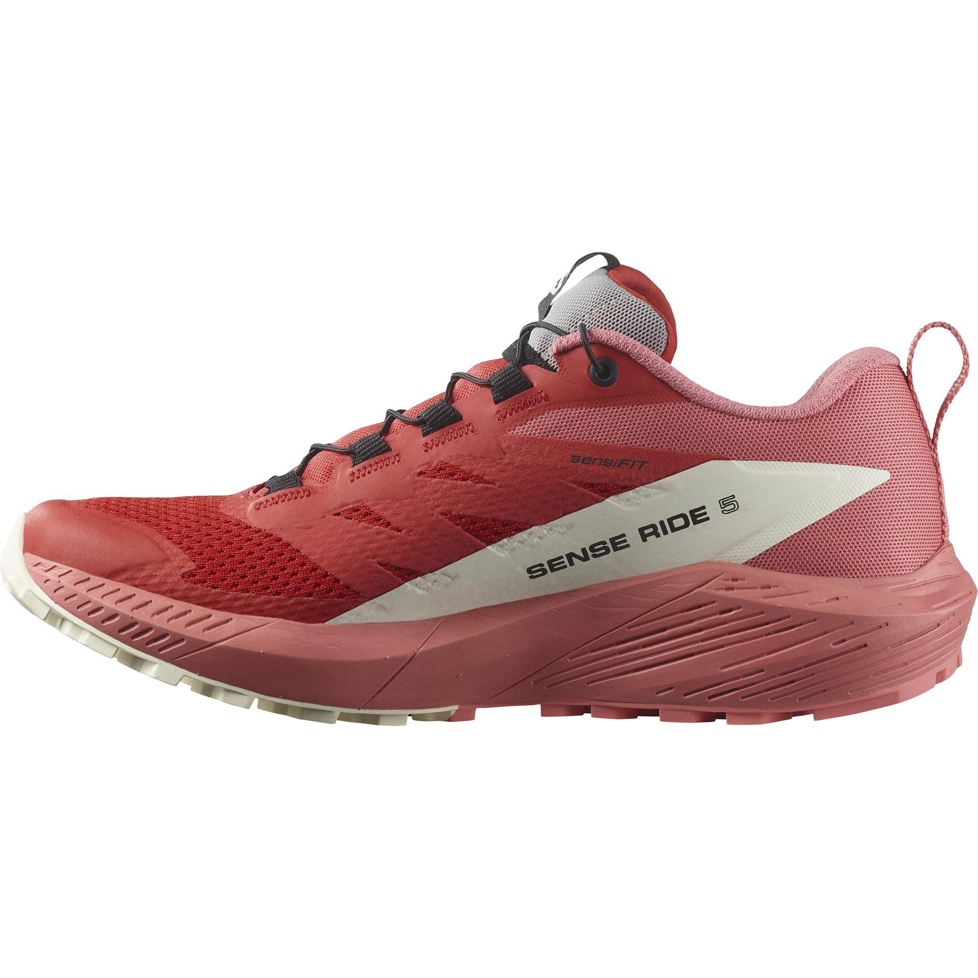 SALOMON Shoes Sense Ride 5 W, Zapatillas de Trail Running Mujer