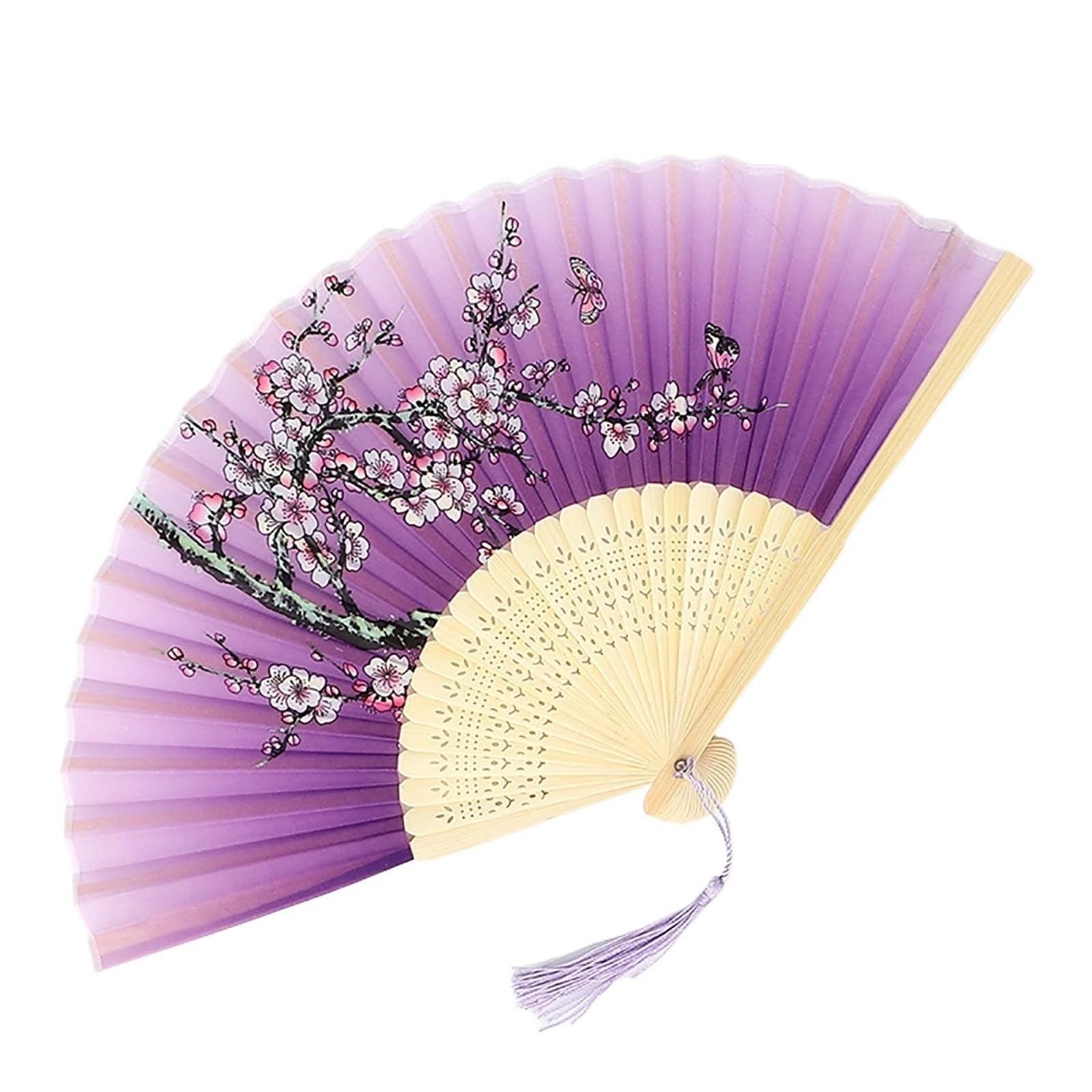 Dcuipg Color5 5Pcs Classical Dance Folding Fan For Party