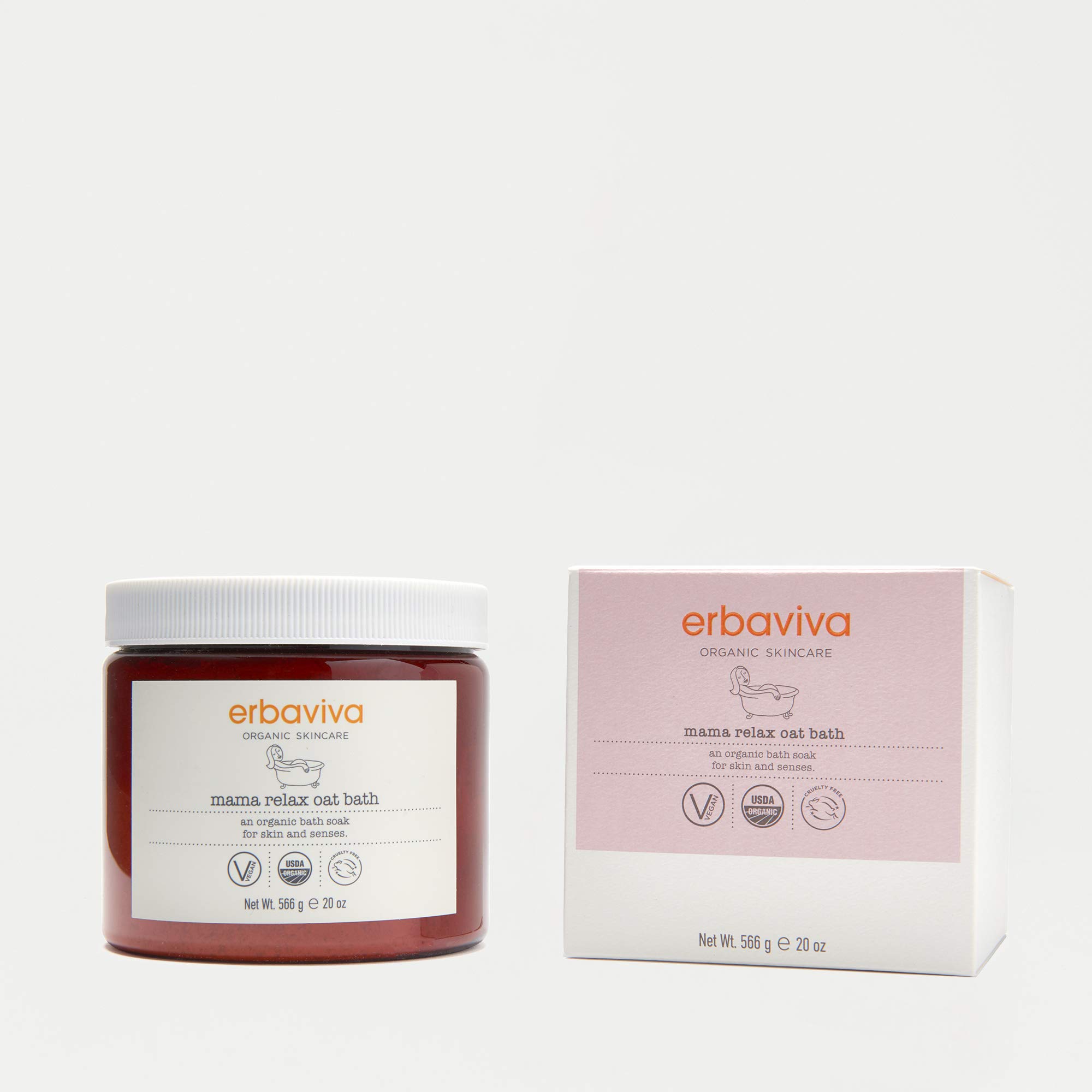 erbavivaMama Relax Oat Bath 20oz