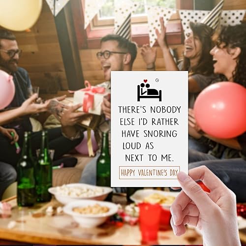 Vista 6 de Tarjeta de San Valentín para él, Tarjeta divertida del día de San Valentín para él, Tarjetas de feliz día de San Valentín, Regalos de San Valentín