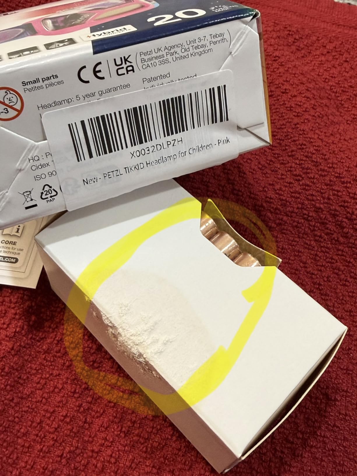 PETZL TIKKID packaging