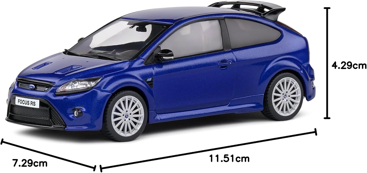 SOLIDO 1:43 Ford Focus MKII RS, синий, 2010 год
