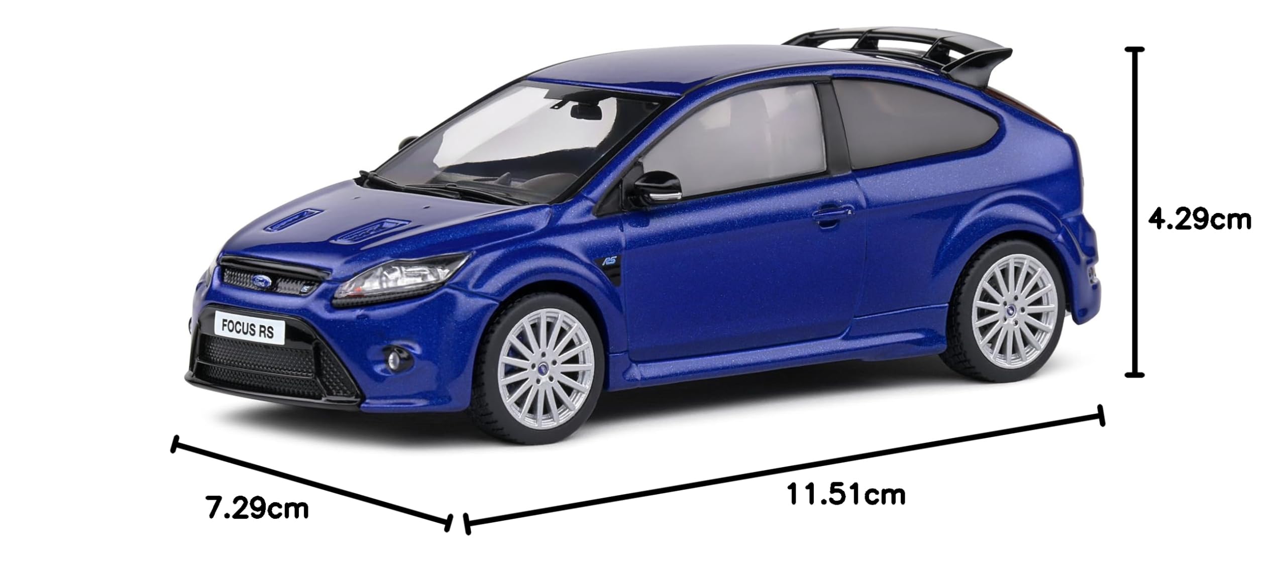 Solido 1:43 Ford Focus MKII RS Blue 2010