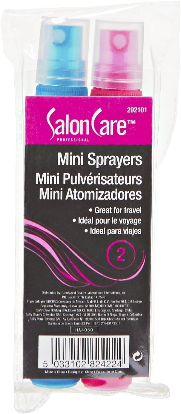 Salon Care Mini Sprayers 2 Pack
