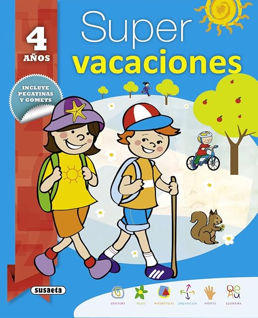 Portada de Super Vacaciones 4 Años