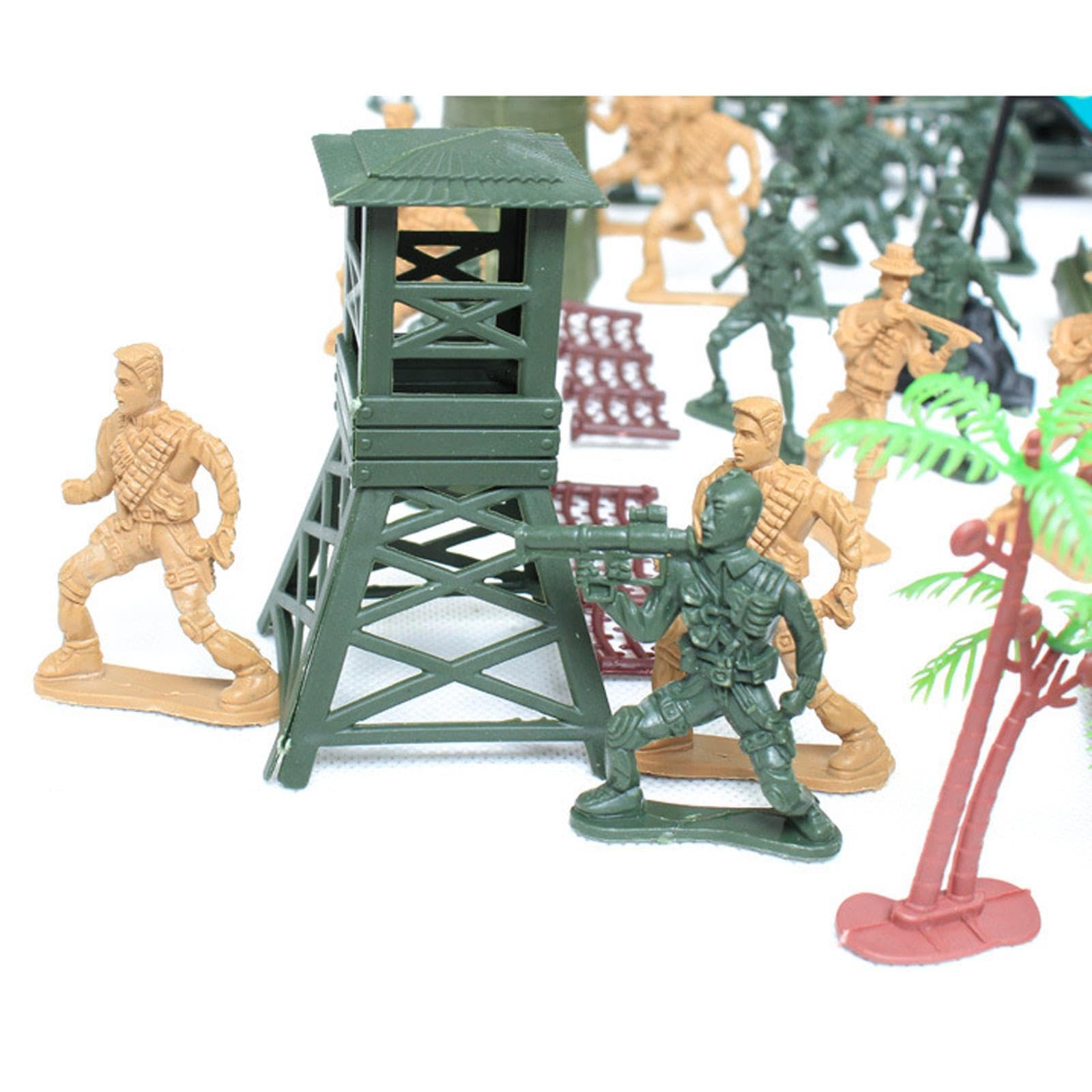 Accesorios para Tanques de Grupo de Batalla de Soldados, Juguetes, Juegos interactivos multijugador con diversión Segura para niños, Juego de