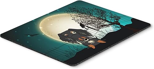 Miniatura 9 de Caroline's Treasures BB2215MP - Alfombrilla de mouse de Halloween de Laika Spitz de Siberia Occidental, almohadilla caliente o salvamanteles para el