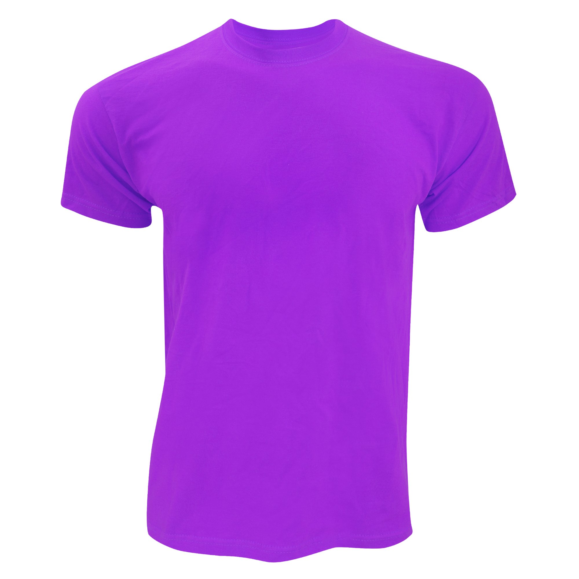 Fruit of the Loom Screen Stars Mens Original Short Sleeve T-Shirt (M) (Purple)