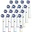 Toothbrush Replacement Heads Compatible with Oral B BraunPack of 16 Professional Electric Toothbrush Heads for Oral-B 7000/Pro 1000/9600/ 5000/3000/8000 Electric Toothbrush