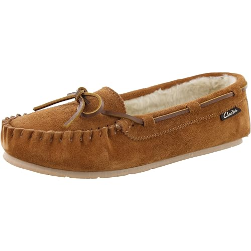 Clarks Womens Nancy Moccasin Winter Slipper