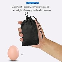 Vista 7 de 16L Lightweight Foldable Hiking-Backpack Small Packable-Daypack For Travel,Ultralight Water-Resistant Gym Bag Men Women Easy Carry-on (Black)