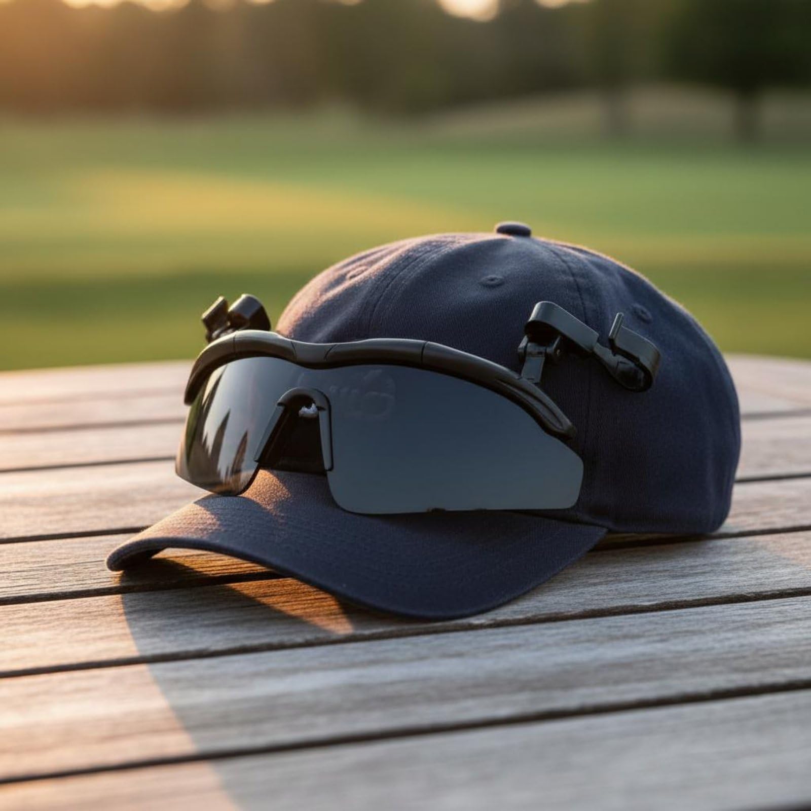 Gafas Abatibles Polarizadas Protección Gafas de Sol Flip Up Lentes de con Sol Clip para Golfistas, Deporte Al Aire Libre