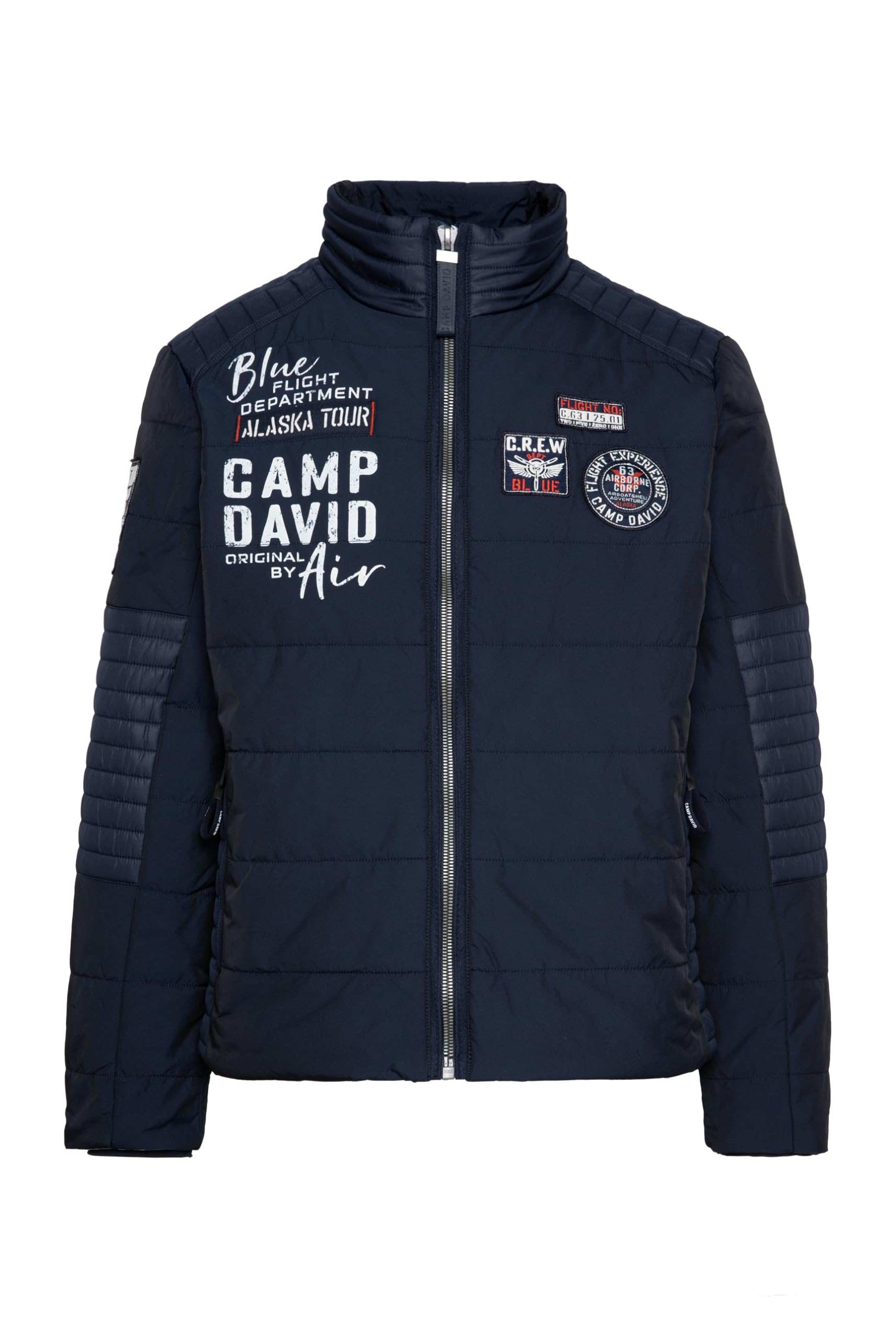 Hoodie Camp David übergangsjacke Camp David Bunda CCB19022364 Sea Blue