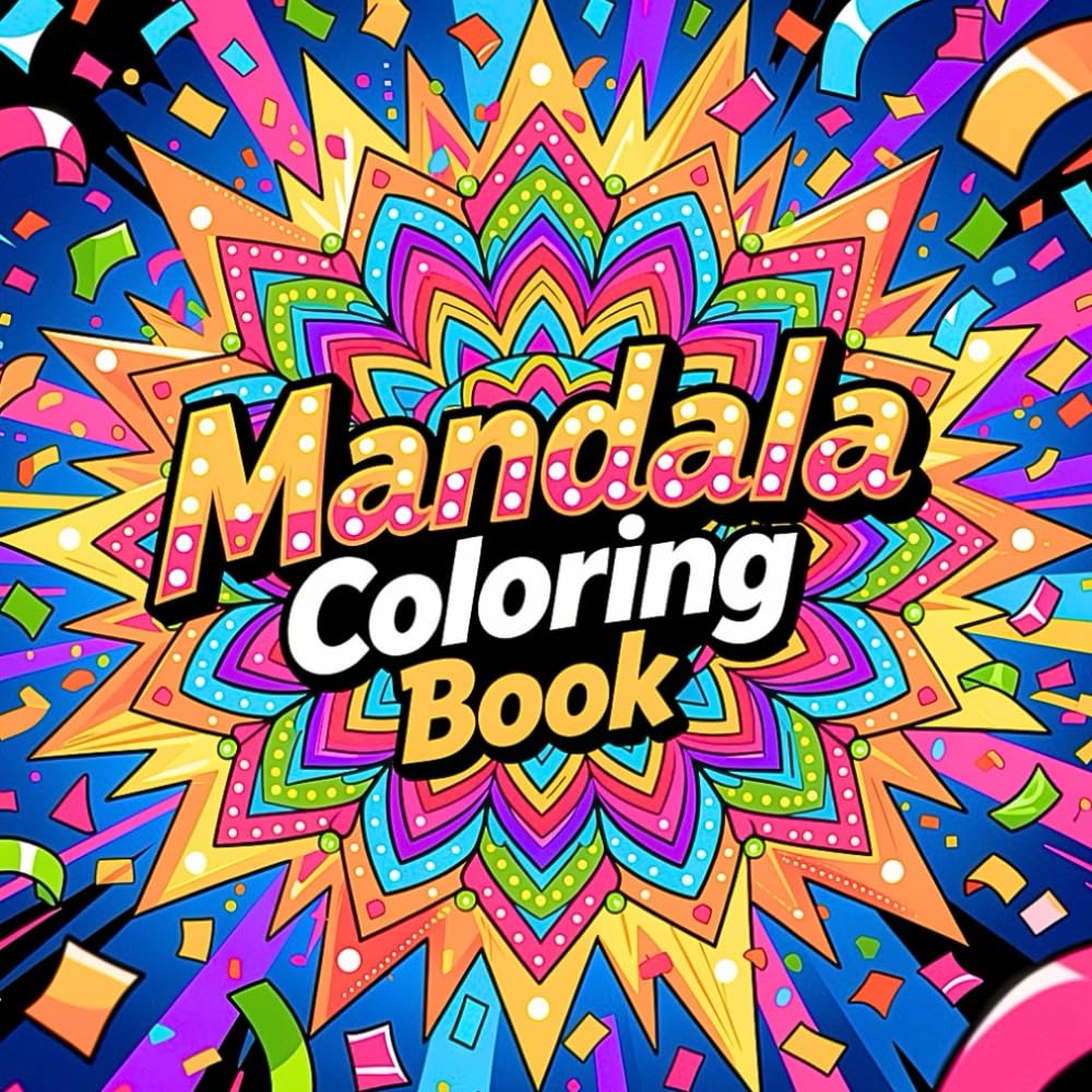 Mandala Coloring Book for Adult Creative Awareness and Stress Relief Featuring Elegant Mandala Illustrations for Mindfulness Calm Focus and Artistic Coloring