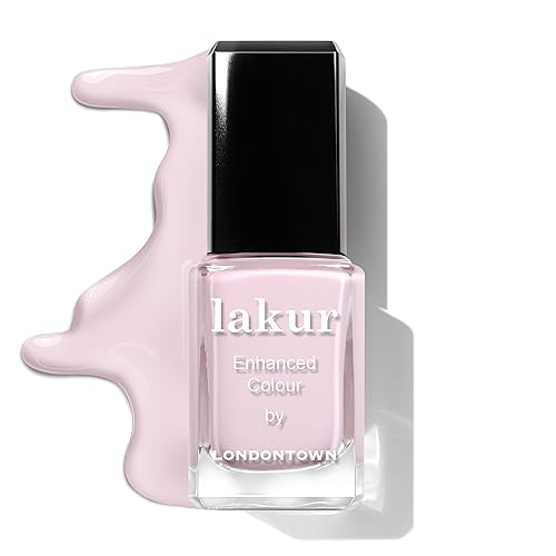 Miniatura 10 de LONDONTOWN Esmalte de uñas rosa, lakur, esmalte de uñas vegano resistente a las astillas, de larga duración, 40 onzas líquidas