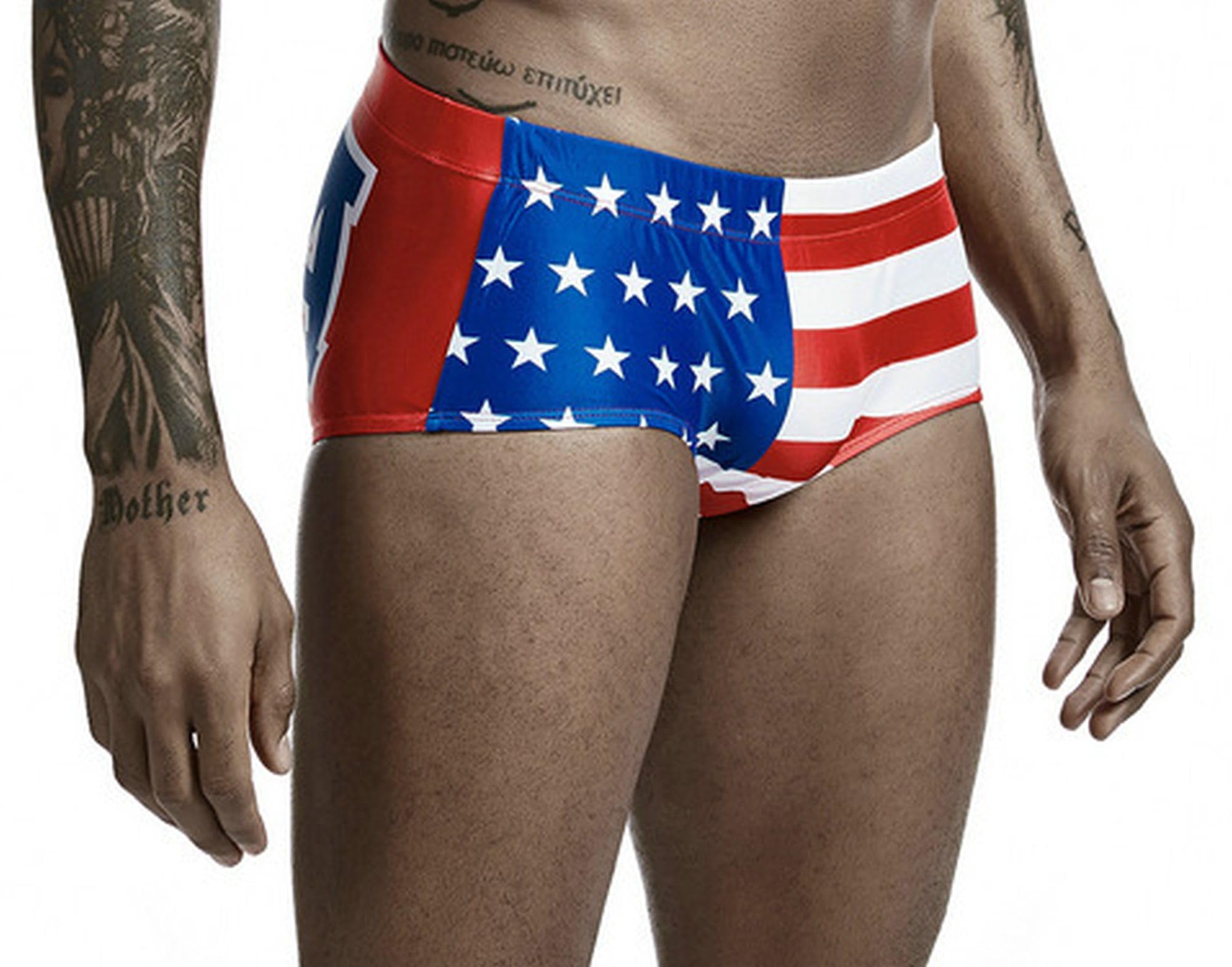 GFM® Slip de bain pour homme, motif drapeau britannique Union Jack (SWM-UJ-A)