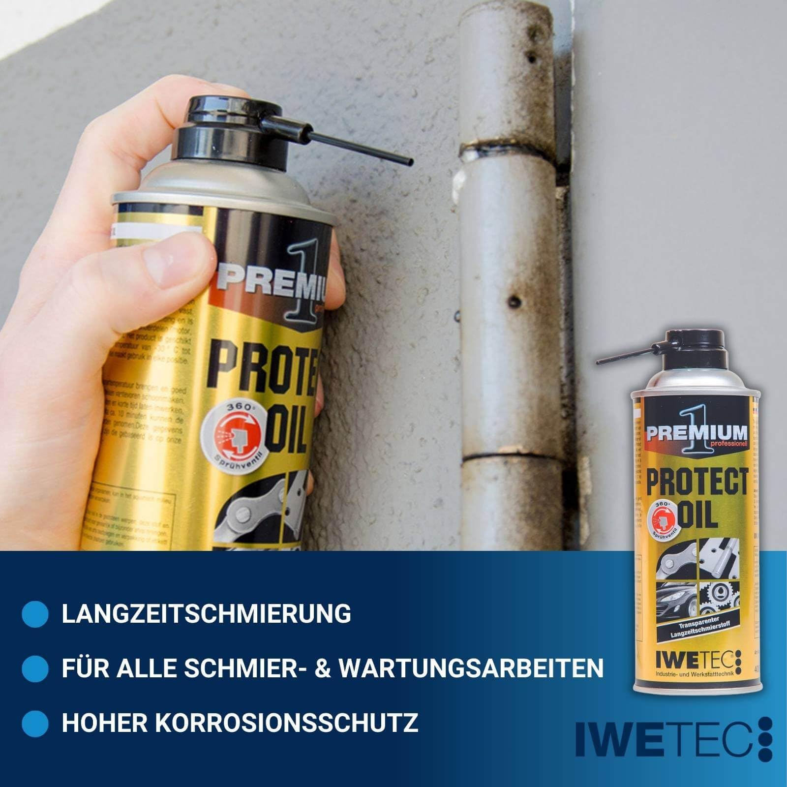 Iwetec LAN Antihaft-, Gleit- Und Trennmittel  500 Ml Sprhflasche  Fr  Gummi, Kunststoff, Metall Gleitgel 1000 ML
