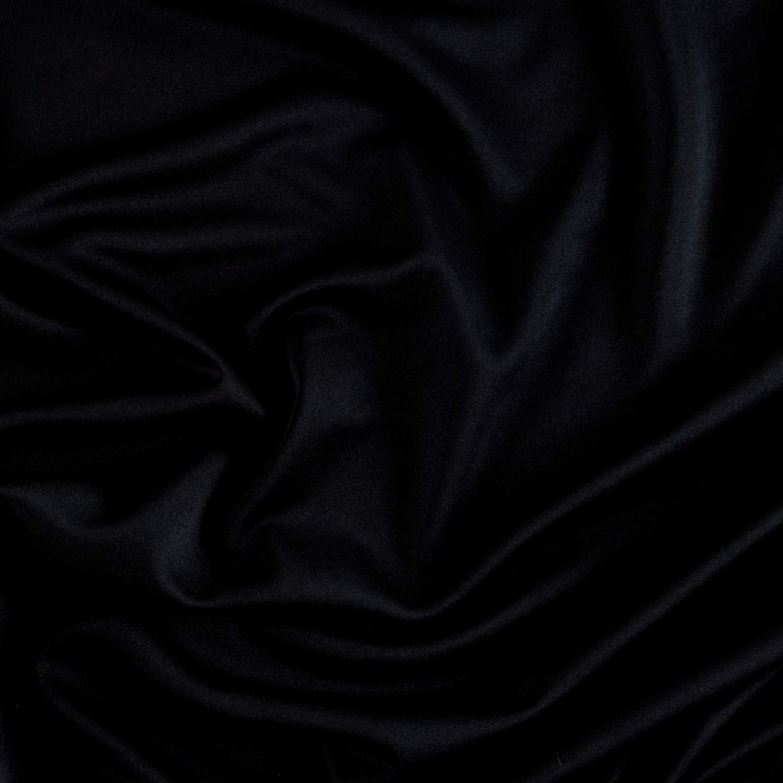 Double Stretch Knit Solid Black, Fabric by the Yard - Image 3