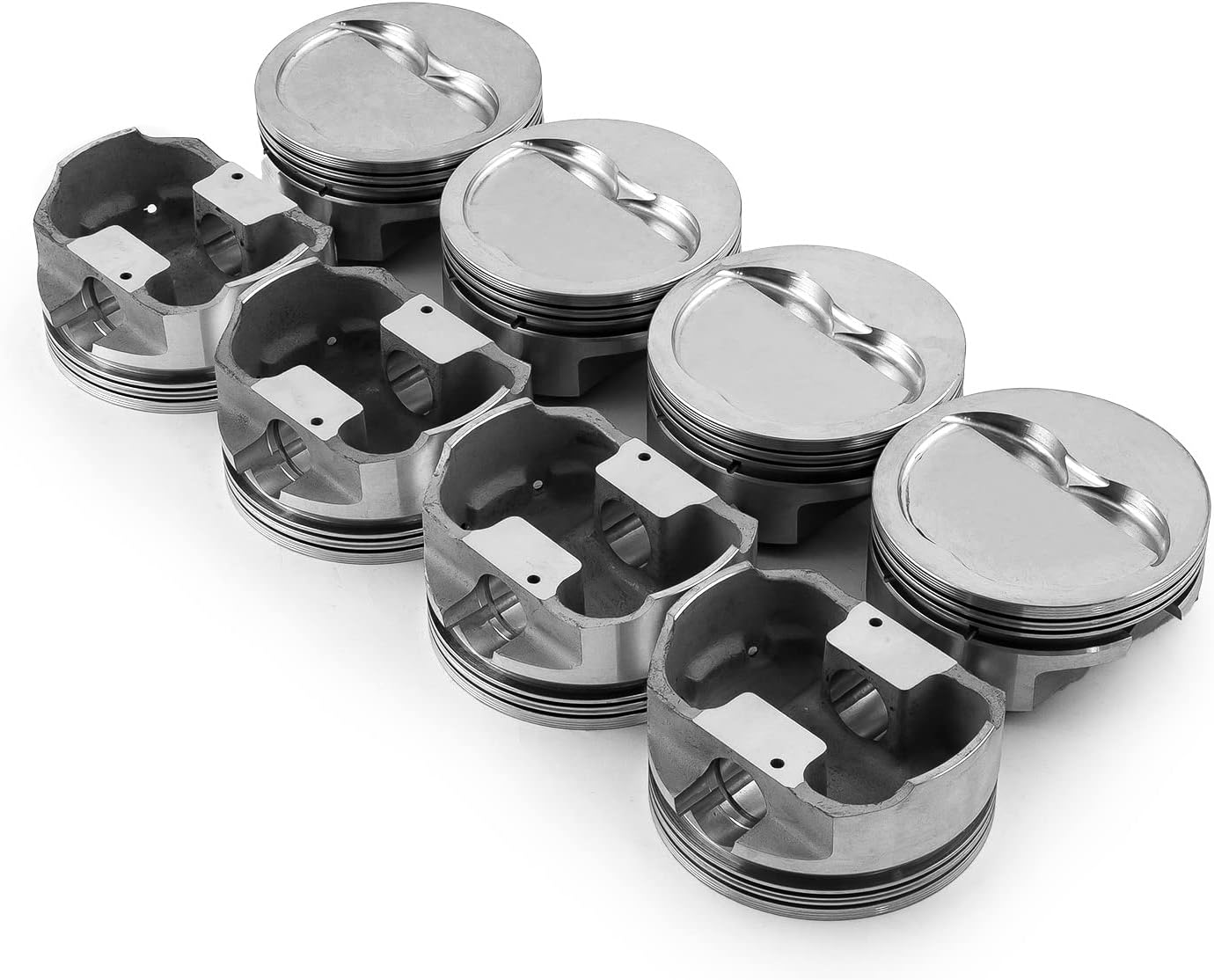 Speedmaster PCE305.1020.01 Compatible with Chevy 400 427 Compatible with Ford 351W Windsor 4.125" 1.015" Dished -16cc Forged Pistons