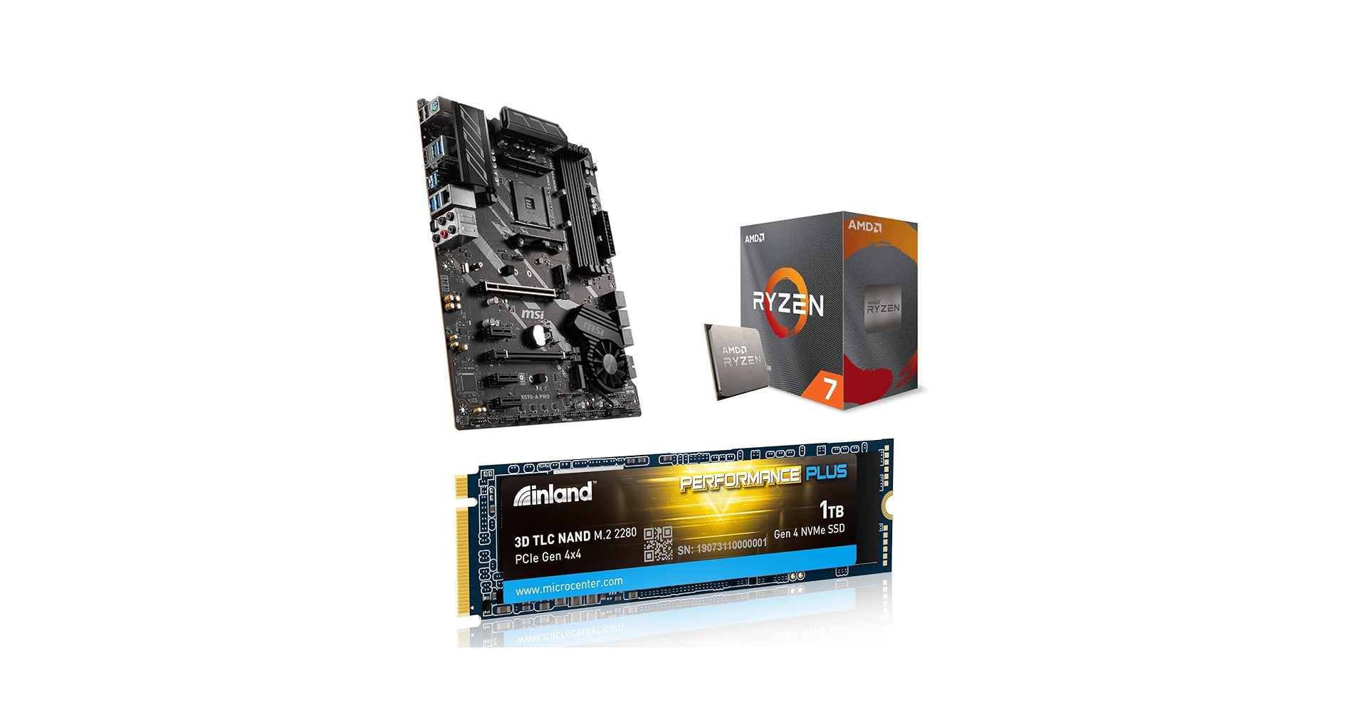 Amazon.com: INLAND Micro Center AMD Ryzen 7 5700X 8-Core 16