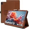 Case for Apolosign EM101A Tablet,Folding Stand Protective Cover with Pencil Holder,Wrist Strap,Full Protection,Premium PU, Scratch Resistant for Apolosign EM101A 10 inch 2024Brown