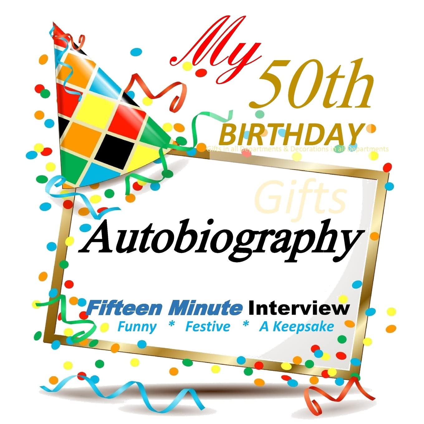 50th Birthday: 50th Birthday Gifts in all Departments