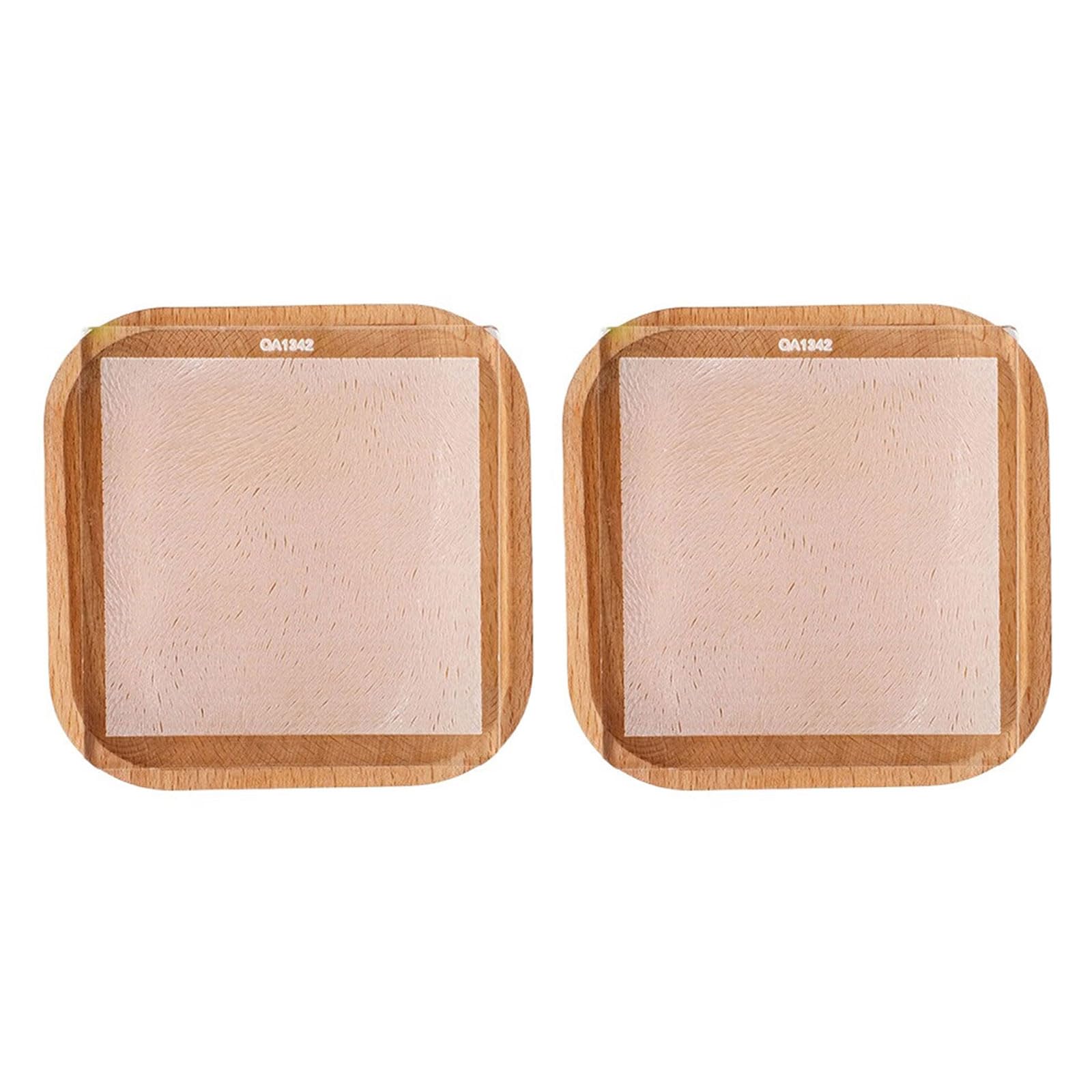 Hsioluted Embossed Leather Texture Cakes Molds Baking Artistic Acrylic Lace Stamp for Fondant Cakes and Dessert Embellishment Pastries Embosser