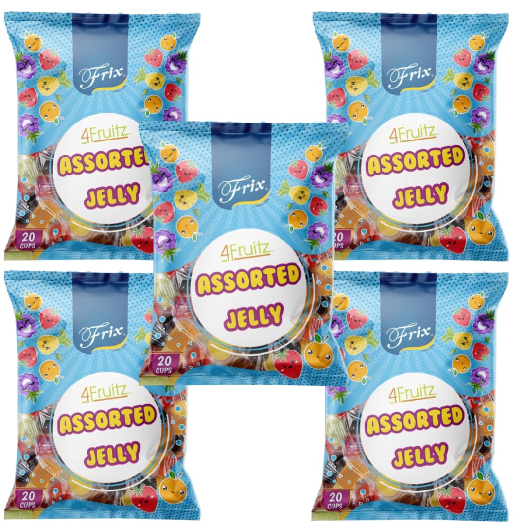 Frix Assorted Jelly - (300g x 5 Packs)