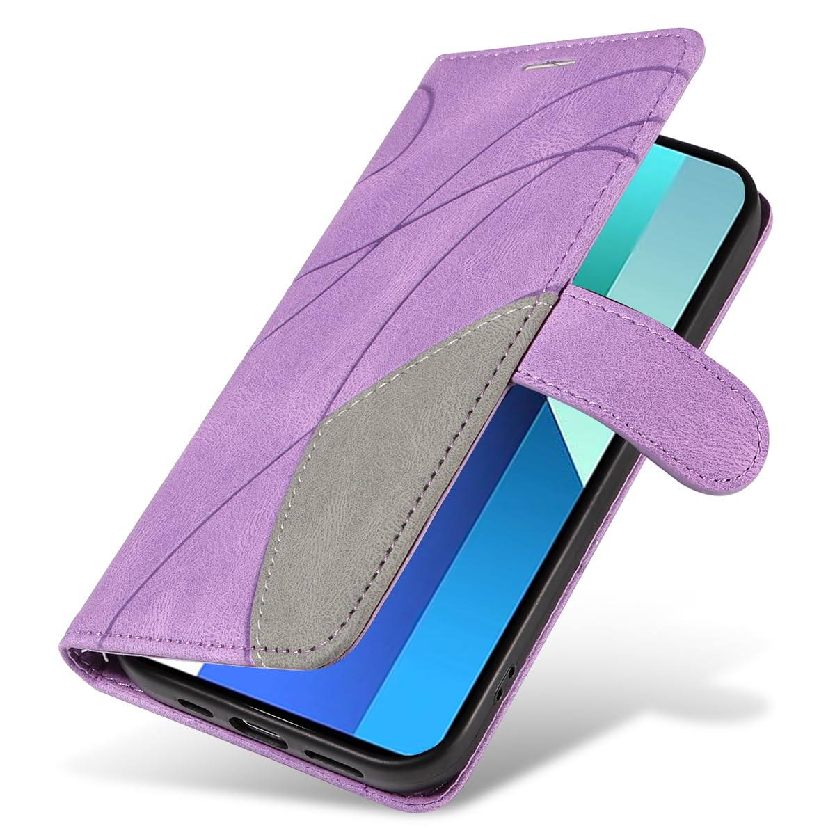 UITUI Cover per Sasung Galaxy A15 4G/5G Custodia a Libro Portafoglio