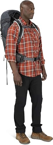 Miniatura 12 de Osprey Stratos 36L - Mochila de senderismo para hombre, color gris