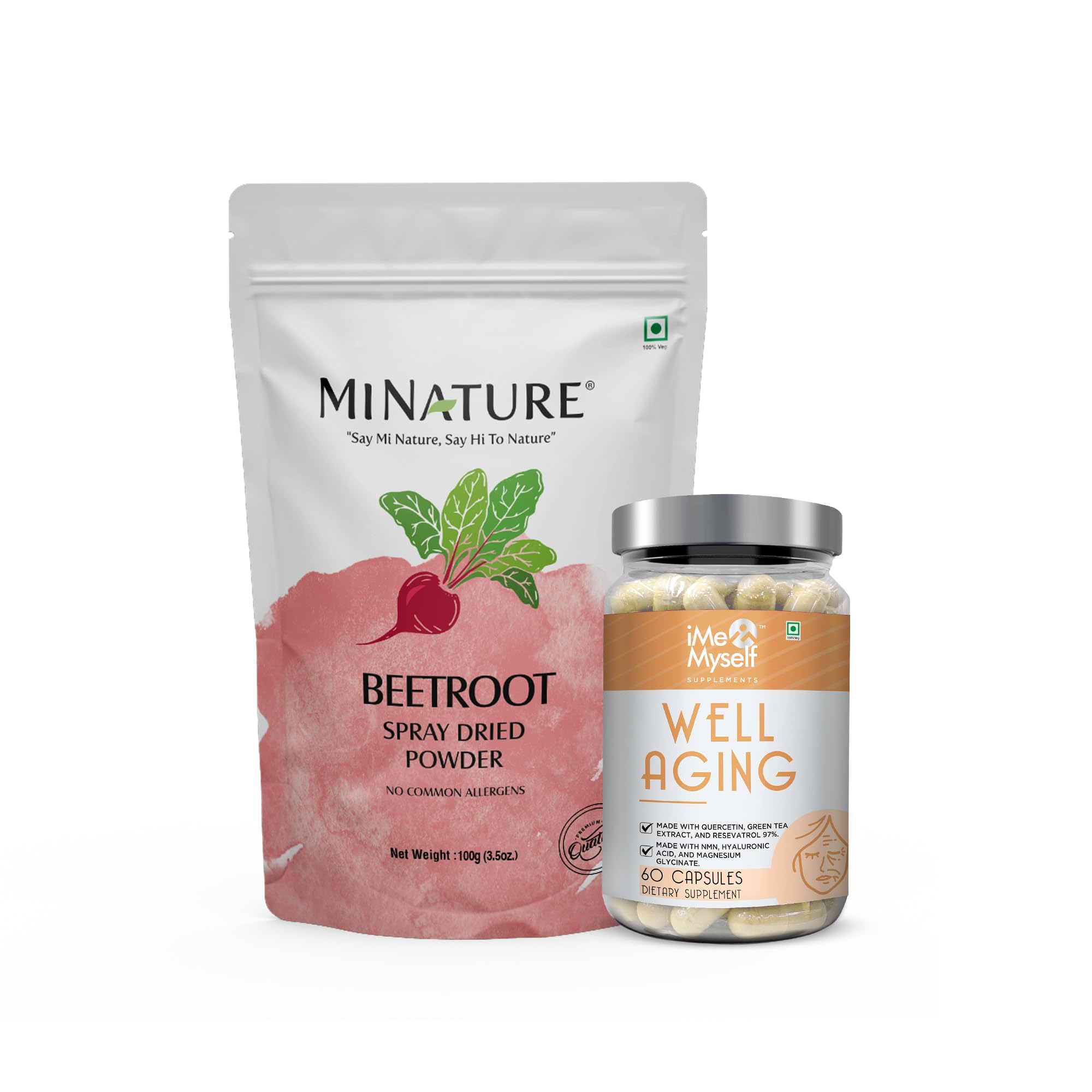The Youthful Glow Combo-Beetroot Powder + Well Aging Capsules-image-33
