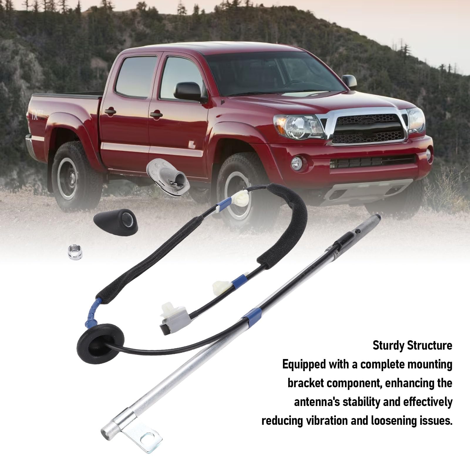 Manualna Antena zespół Wymiany Pasuje do Toyota 2005-2015, Wytrzymała