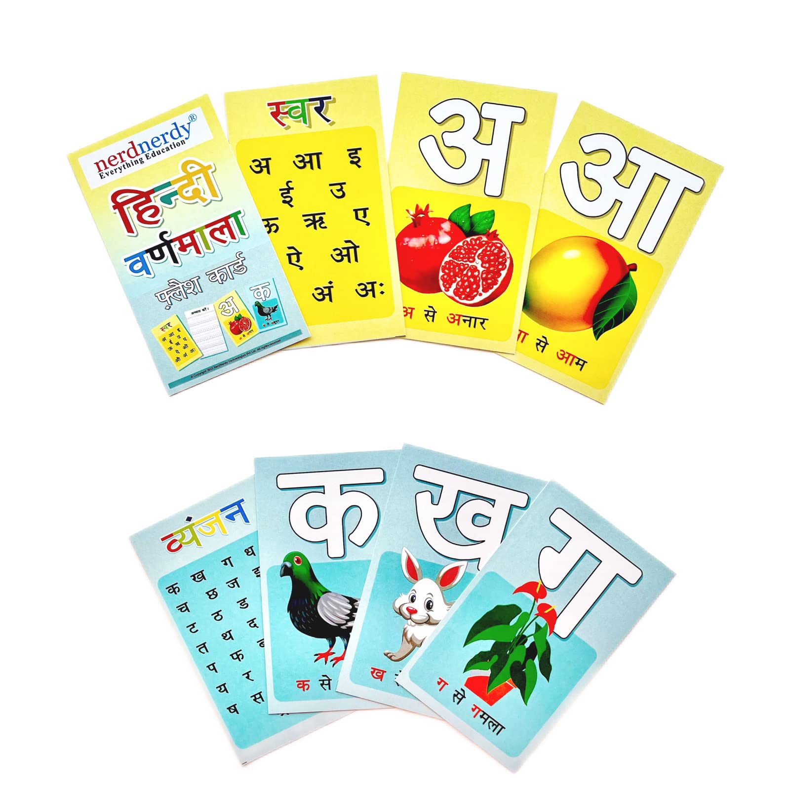 Hindi Varnmala Flashcards - Writing Practise Vocabulary Building Letter Tracing Wirite and Wipe Marker Included Writing Gift for kids language development cards TLM homeschool practice 4year old boys & girls (B0BZDKTVF1) Amazon Price History, Amazon Price Tracker