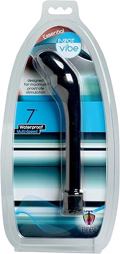 Miniatura 2 de Vibrador de punto P masculino esencial, negro (AC972)