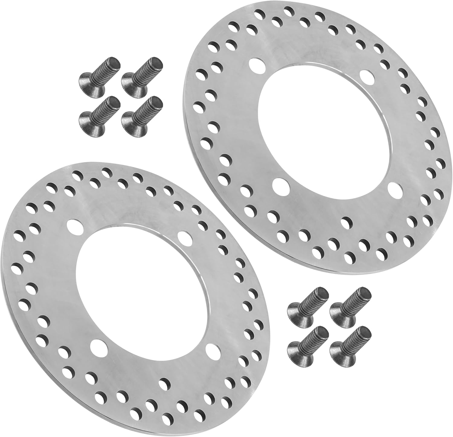 Caltric Brake Disc with Bolt Compatible with Polaris 5263266 7518978 Front or Rear Left Right