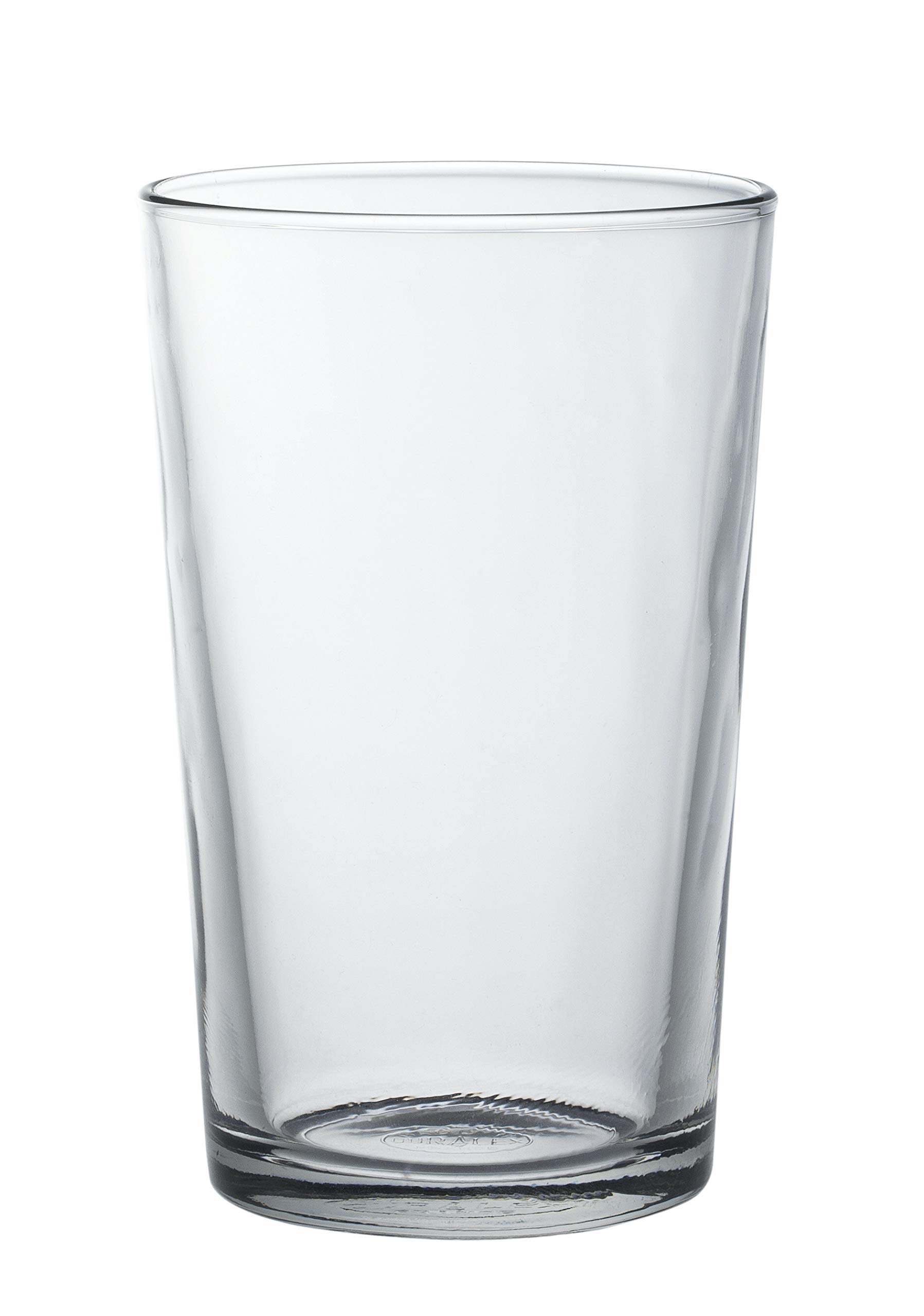 Duralex Chope Unie verre à eau 330ml, sans repère de remplissage, 6 verre