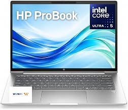 HP ProBook 440 G11 14" WUXGA 16:10 Business Laptop, Intel Core Ultra 5 125U, 16GB DDR5 RAM, 512GB PCIe NVMe SSD, Backlit Keyboard, Fingerprint Reader, Wi-Fi 6E, Bluetooth 5.3, Windows 11 Pro