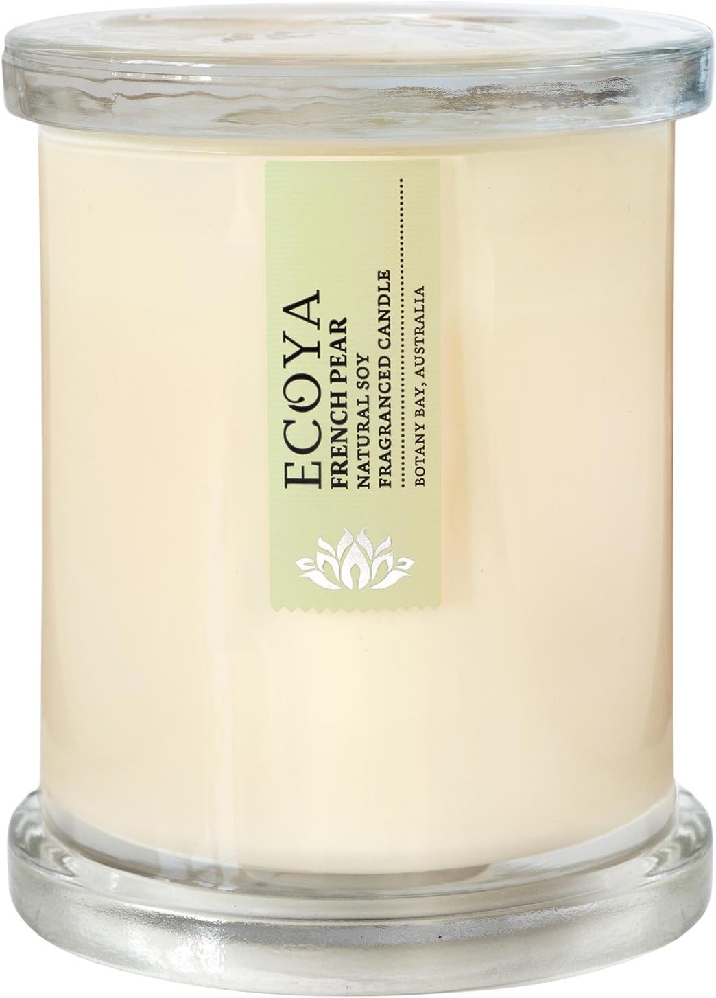 Amazon.co.jp Ecoya地下鉄ジャーフランスの梨キャンドル (Ecoya) Ecoya Metro Jar French Pear Candle [並行輸入品] ホーム＆キッチン