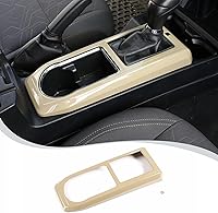 Vista 9 de LLKUANG Cubierta de marco de panel de engranajes de consola central compatible con Toyota Tacoma 2016-2023, panel de cambio de marchas de automóvil