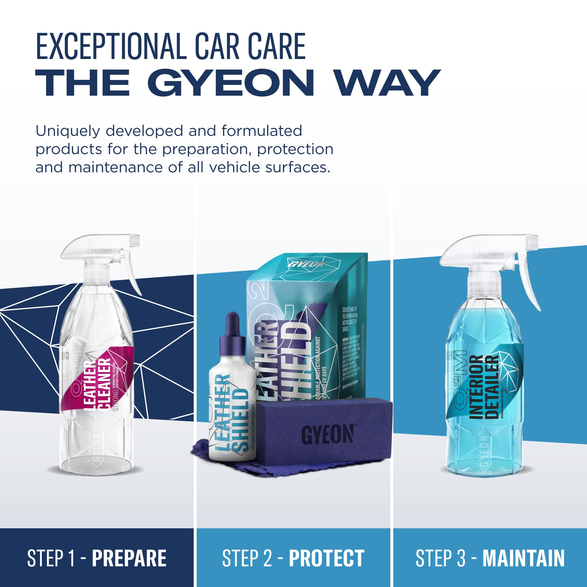 Gyeon Q²M Leathercleaner Strong 1000ml