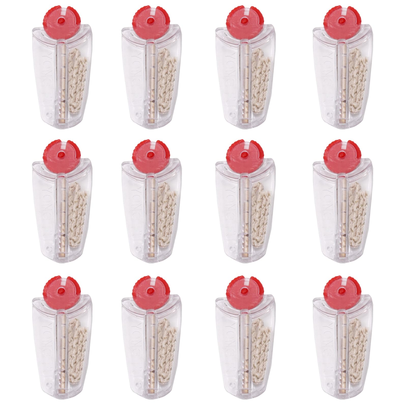 Pack of 12 Lighter Accessory Set for Zippo, Flint and Wick Set, Replacement Universal Flint for Petrol Gas Flint Lighter, for Lighters for Kerosene and Oil, for Zippo Lighter Repair