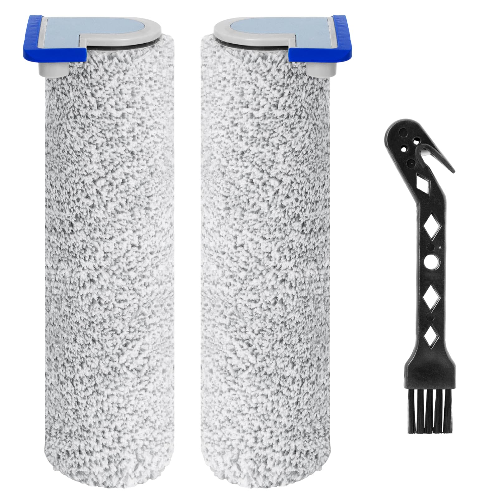Ersatz Bürstenrolle & Wischwalze Für Ecovacs Deebot X8 Pro Omni / X8 Omni – 2x Walze, 1x Seitenbürste