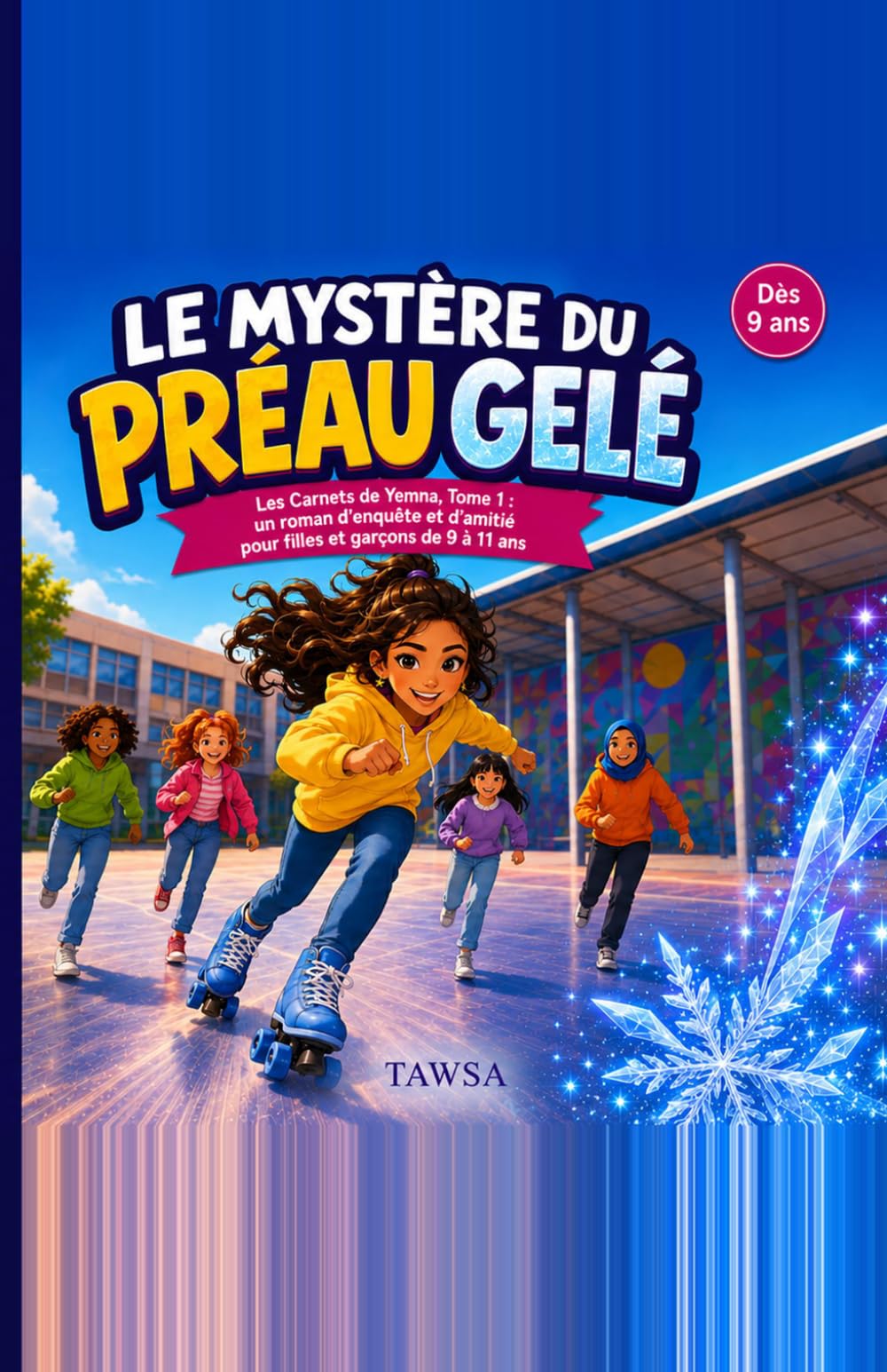 Le Mystère du Préau Gelé: Les Carnets de Yemna, Tome 1 : un roman d'enquête et d'amitié pour enfants de 9 à 11 ans