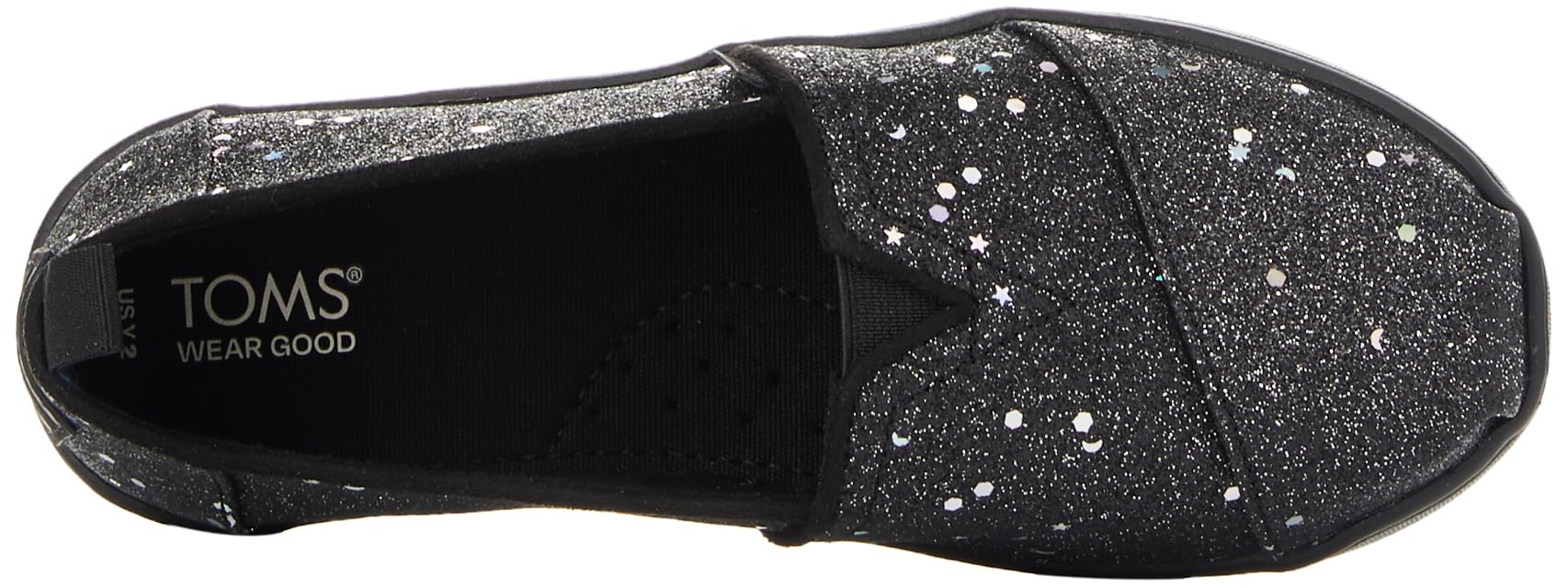 TOMS Classic Alpargata Mocasín Plano Niñas